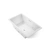72" x 42" drop-in Heated BubbleMassage(TM) air bath with whirlpool