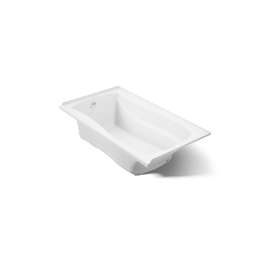 66" x 36" alcove Heated BubbleMassage(TM) air bath, left drain