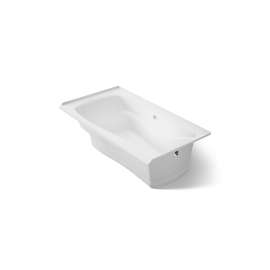 66" x 36" alcove Heated BubbleMassage(TM) air bath, right drain
