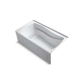 66" x 36" alcove bath, right drain