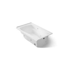 60" x 36" alcove whirlpool, right drain
