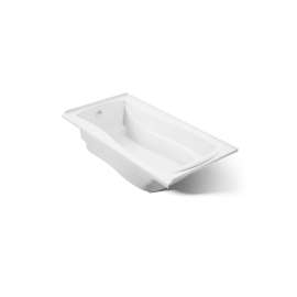 72" x 36" alcove Heated BubbleMassage(TM) air bath, left drain