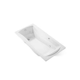 72" x 36" drop-in whirlpool bath with Bask(R) heated surface