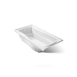 72" x 36" alcove bath, left drain