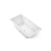 72" x 36" drop-in Heated BubbleMassage(TM) air bath with whirlpool