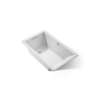 60" x 36" drop-in bath with Bask(R) heated surface