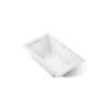 60" x 36" drop-in Heated BubbleMassage(TM) air bath with Bask(R) heated surface