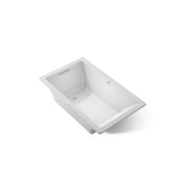 60" x 36" drop-in Heated BubbleMassage(TM) air bath with Bask(R) heated surface