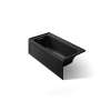 60" x 30" alcove bath with Bask(R) heated surface, alcove left drain