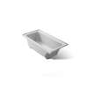 60" x 30" alcove bath with Bask(R) heated surface, left drain
