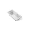 60" x 30" drop-in bath with Bask(R) heated surface