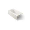 60" x 30" alcove Heated BubbleMassage(TM) air bath, left drain