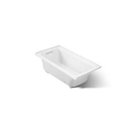 60" x 30" alcove Heated BubbleMassage(TM) air bath, left drain