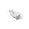 60" x 30" alcove whirlpool bath, right drain