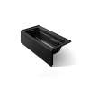 66" x 32" alcove bath with Bask(R) heated surface, left drain