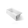 66" x 32" alcove bath, right drain