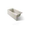 60" x 30" alcove bath, left drain
