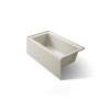 60" x 32" alcove bath, left drain