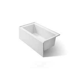60" x 32" alcove bath, right drain