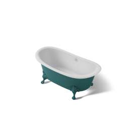 66-1/8" x 32-1/2" freestanding bath