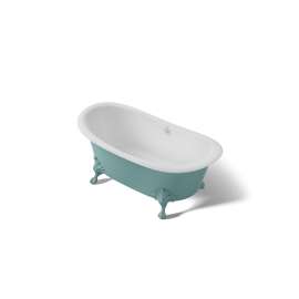 66-1/8" x 32-1/2" freestanding bath