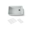 34" undermount single-bowl farmhouse kitchen sink