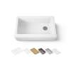 35-3/4" undermount single-bowl farmhouse workstation kitchen sink