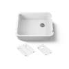 28" undermount single-bowl farmhouse kitchen sink