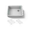 28" undermount single-bowl farmhouse kitchen sink