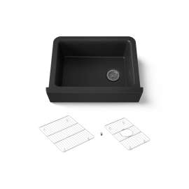 29-11/16" undermount single-bowl farmhouse kitchen sink