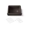 29-11/16" undermount single-bowl farmhouse kitchen sink