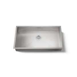 32" undermount single-bowl kitchen sink