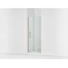 Frameless pivot shower door, 71-5/8" H x 29-5/8 - 30-3/8" W, with 3/8" thick Crystal Clear glass