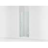 Frameless pivot shower door, 71-5/8" H x 29-5/8 - 30-3/8" W, with 3/8" thick Crystal Clear glass