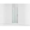 Frameless pivot shower door, 71-5/8" H x 29-5/8 - 30-3/8" W, with 3/8" thick Crystal Clear glass
