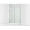 71-3/4" H pivot shower door with 3/8"-thick glass