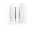 3/8" pivot door glass and hardware, no handle