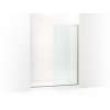 3/8" fixed panel glass and hardware