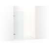 3/8" moving panel glass and hinges