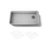 33" undermount single-bowl kitchen sink