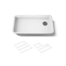 33" undermount single-bowl kitchen sink