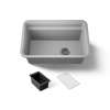 27-1/2" undermount single-bowl utility sink