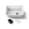 27-1/2" undermount single-bowl utility sink
