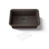 27-1/2" undermount single-bowl kitchen sink