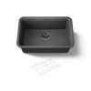27-1/2" undermount single-bowl kitchen sink