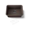 24-1/2" undermount single-bowl kitchen sink