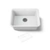 24-1/2" undermount single-bowl kitchen sink