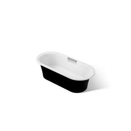 63" x 28-3/8" freestanding bath with base
