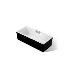 63" x 28-3/8" freestanding bath with shroud
