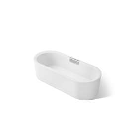 70-7/8" x 30-3/8" freestanding bath with shroud